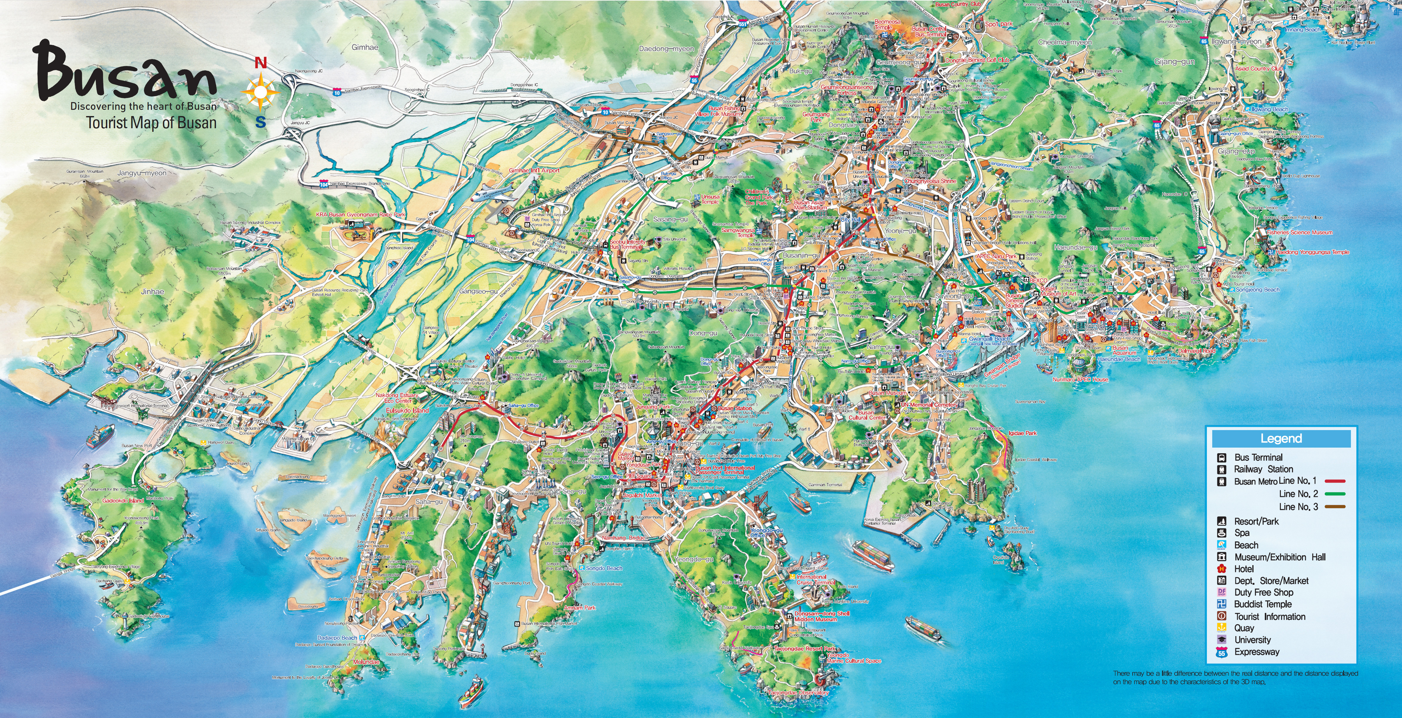 Busan Map