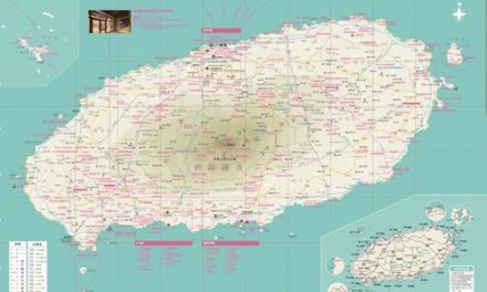 Jeju map in Taditional Chinese PDF file, 2019 year