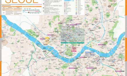 Seoul Tour Map 2019, English PDF