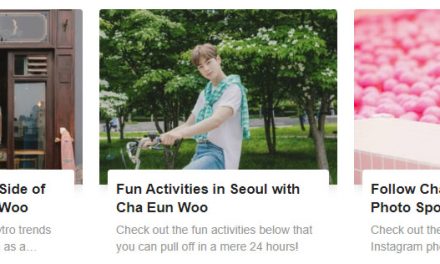 Cha Eun-Woo’s Promotion of Seoul Tourism 360° VR Video