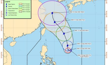 Typhoon Maysak (Tropical depression Julian) heading for KOREA