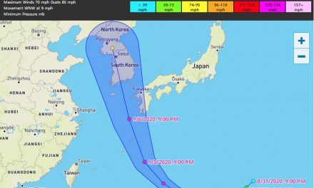 Stronger typhoon Haishen will strike Korea soon.