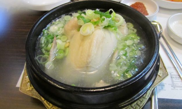 Samgyetang - korean Ginseng Chicken Soup