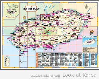Jeju-do English map – PDF file