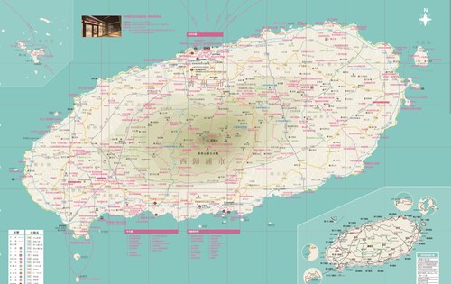 Jeju map traditional Chinese PDF file