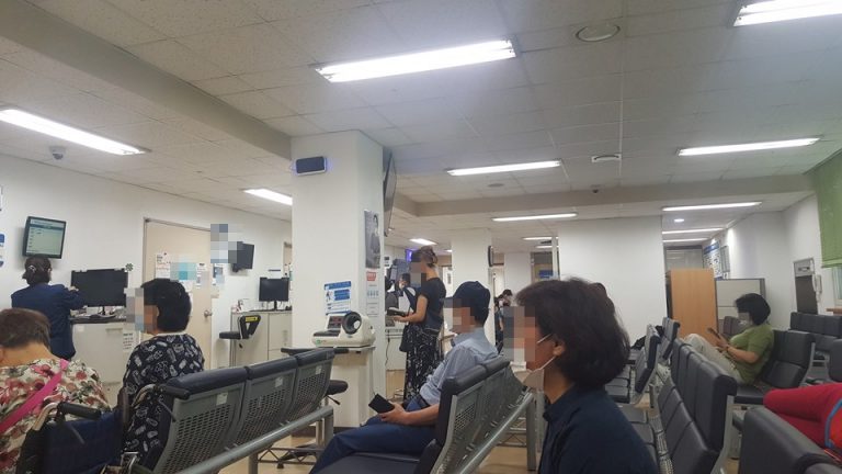 In the situation of COVID-19 at a university hospital in South Korea