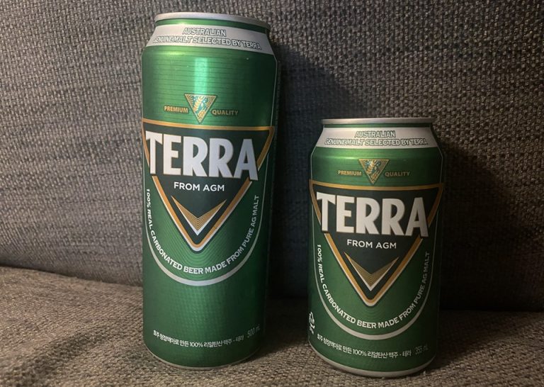 Terra Beer is a hit in Korea