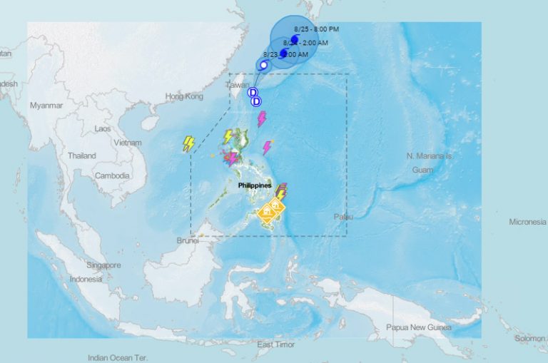 Typhoon Bavi coming to Korea