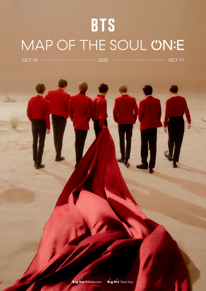 BTS's online concert MAP OF THE SOUL ON:E