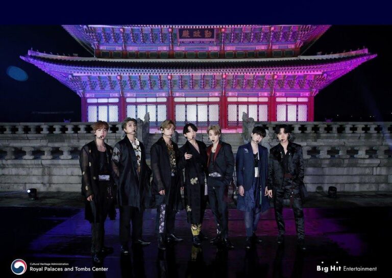 BTS performed at Gyeongbokgung Palace