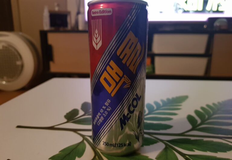 McCol - Korea's unique Barley Soft drink
