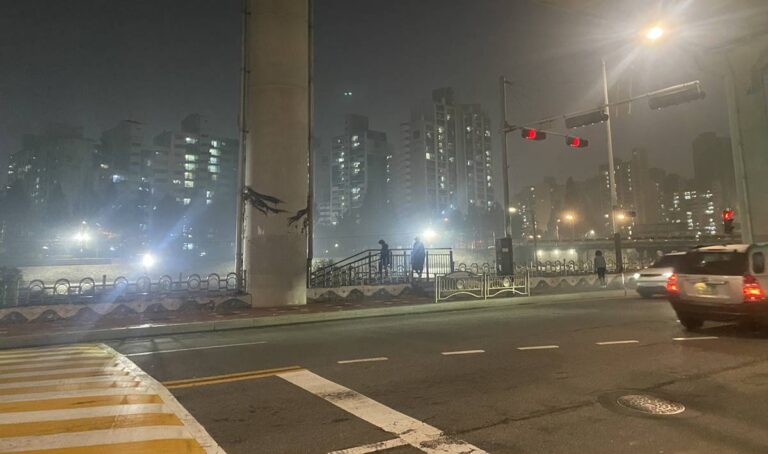 travel to Korea, make sure to check the fine dust.