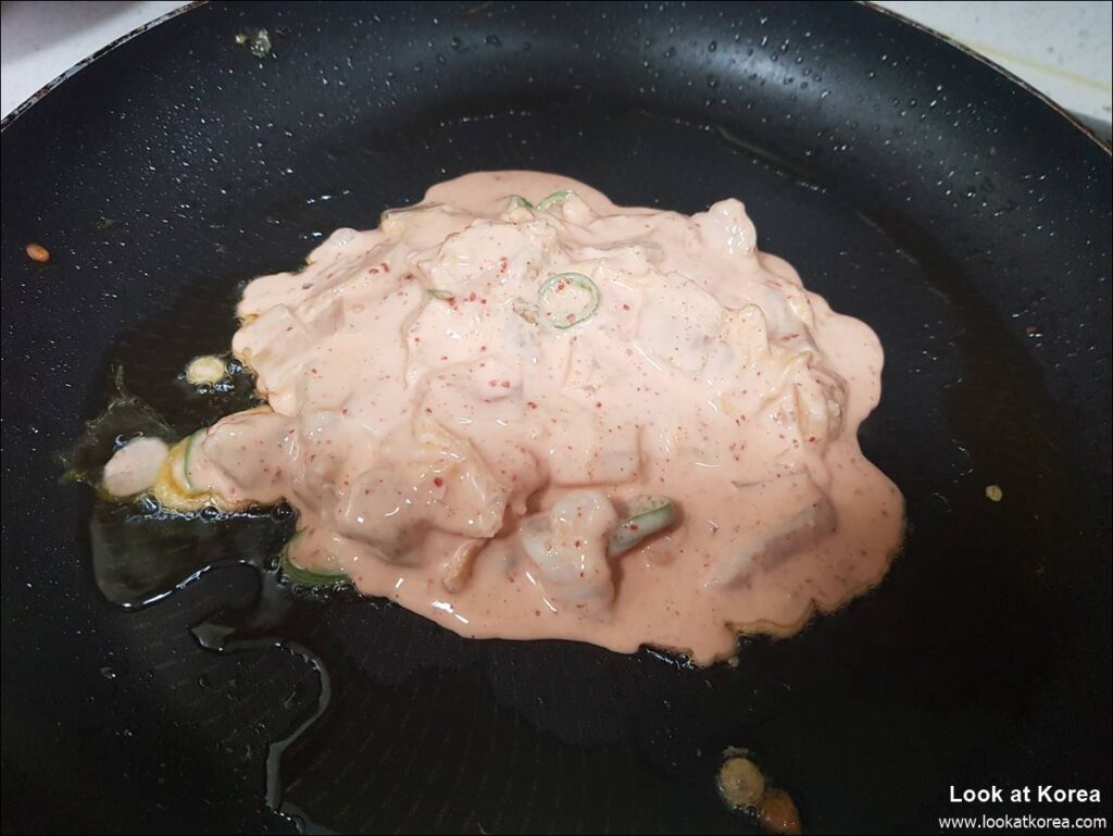 Kimchi Jeon or Kimchi Buchimgae