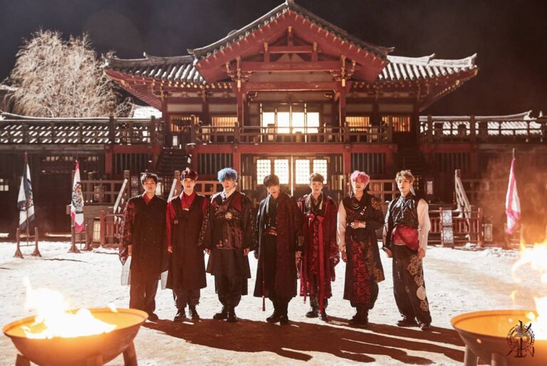 Korean Boy Group Kingdom. 승천(Ascension) MV Teaser with strong Korean colors.