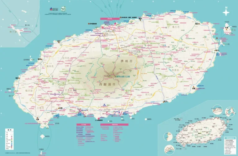 濟州島旅遊地圖 2026